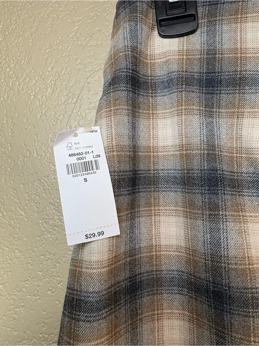 Old Navy classic plaid